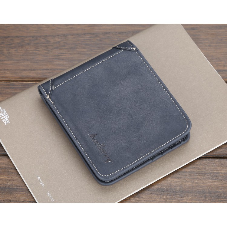 [BLR-S21] Dompet Impor Pria Baellerry | Dompet Cowok Baellerry-Blue