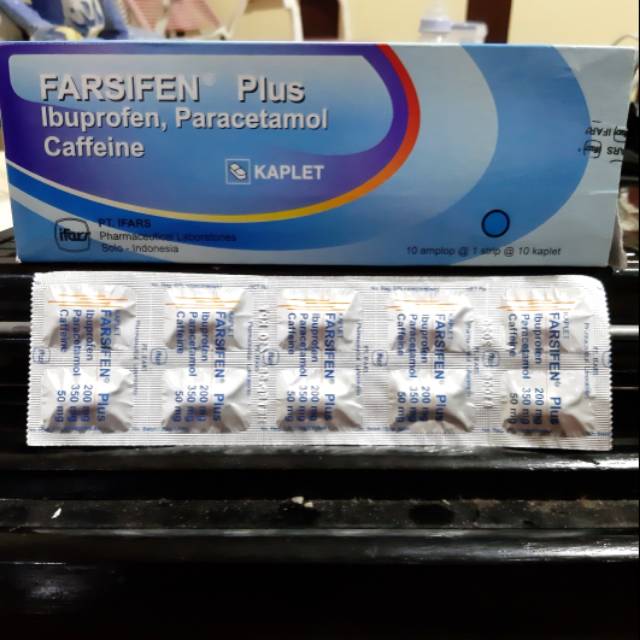 Ibuprofen paracetamol and caffeine capsules