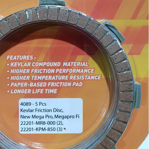 ➩ KAMPAS KOPLING RACING DAYTONA ASLI ORI GL 100 VERZA 4089 ֍