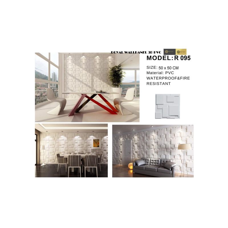 HARGA PROMO Wallpanel PVC 3D ROYAL WALLPANEL-1