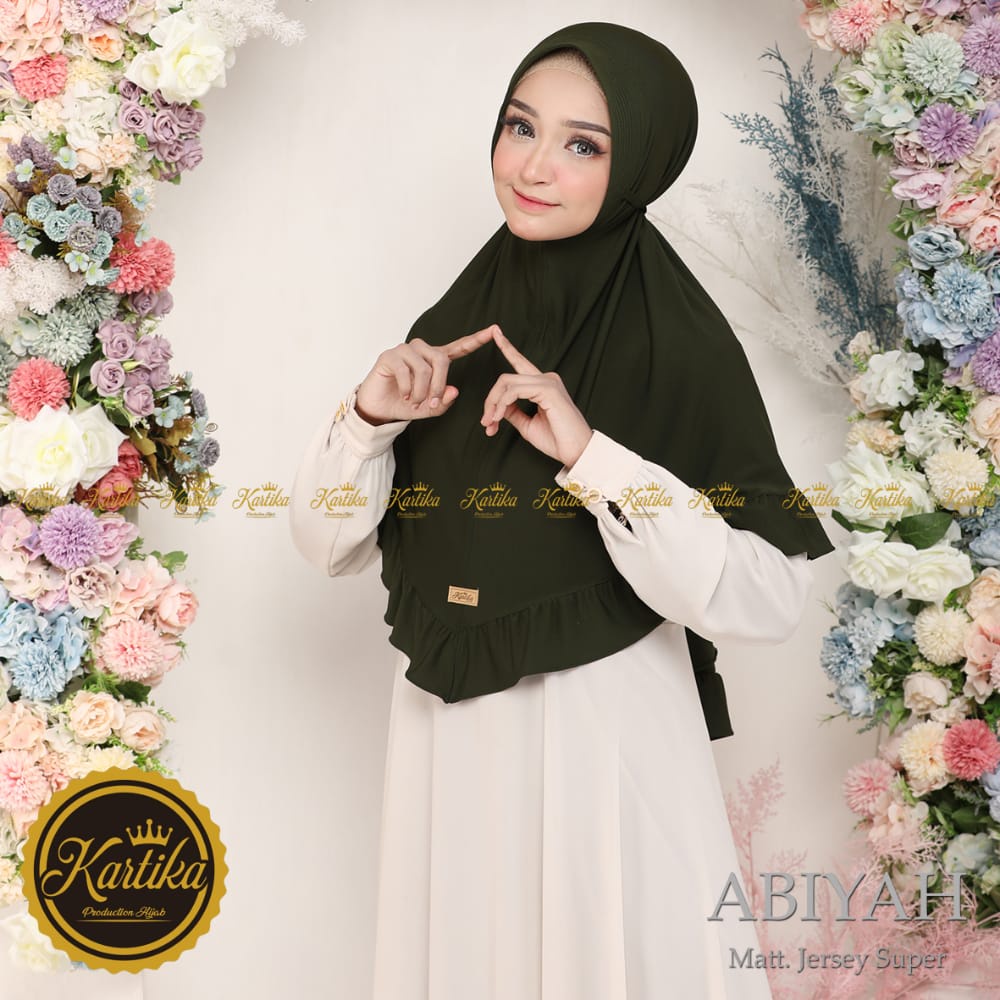 Jilbab Instan Abiyah Rempel By Kartika