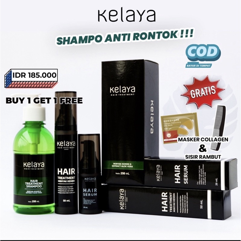 SHAMPOO KELAYA HAIR TREATMENT,SHAMPOO ANTI RONTOk