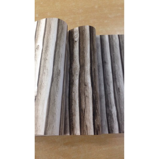wallpaper dinding motif kayu pohon 3d