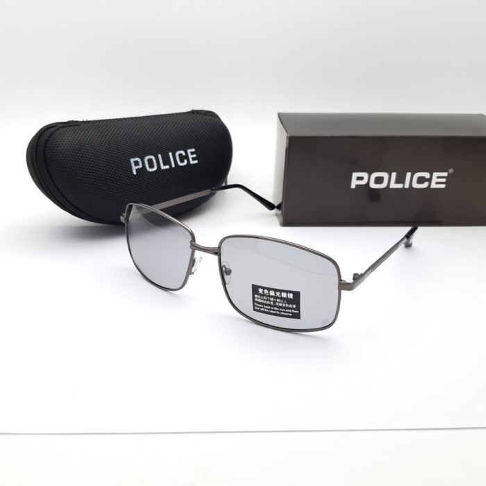Kacamata/Sunglasses Pria/Wanita Police 1918 Photocromic +Cleaner Promo