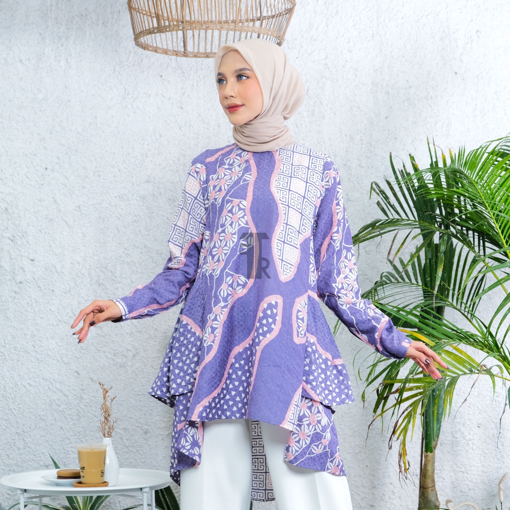 FITTINGROOM11 Tunik Batik - Amina Tunik Dobby