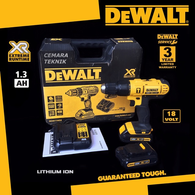 DEWALT DCD776C2-B1 18V XR Li-ion Hammer Drill
