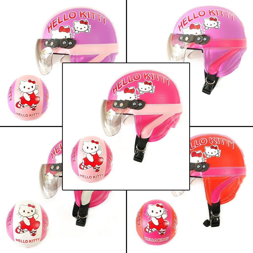 GROSIR Helm Anak Balita hello kitty, frozen, boboiboy, cars dll
