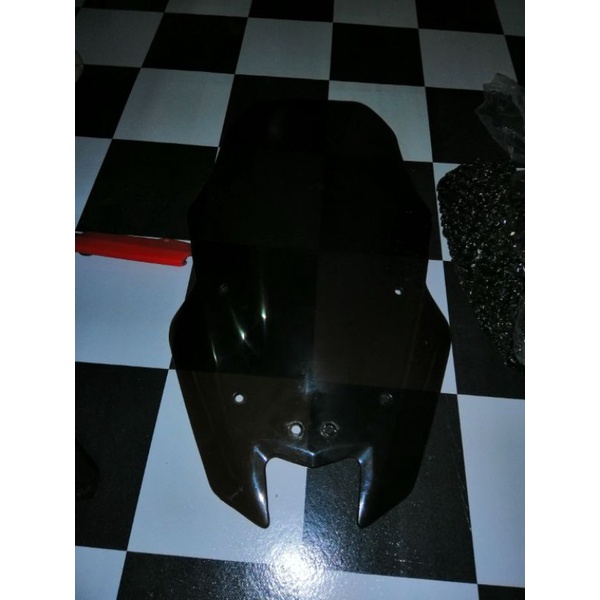 KEDOK DAN VISOR PANJANG SEPAKET. PNP VARIO 125 OLD.