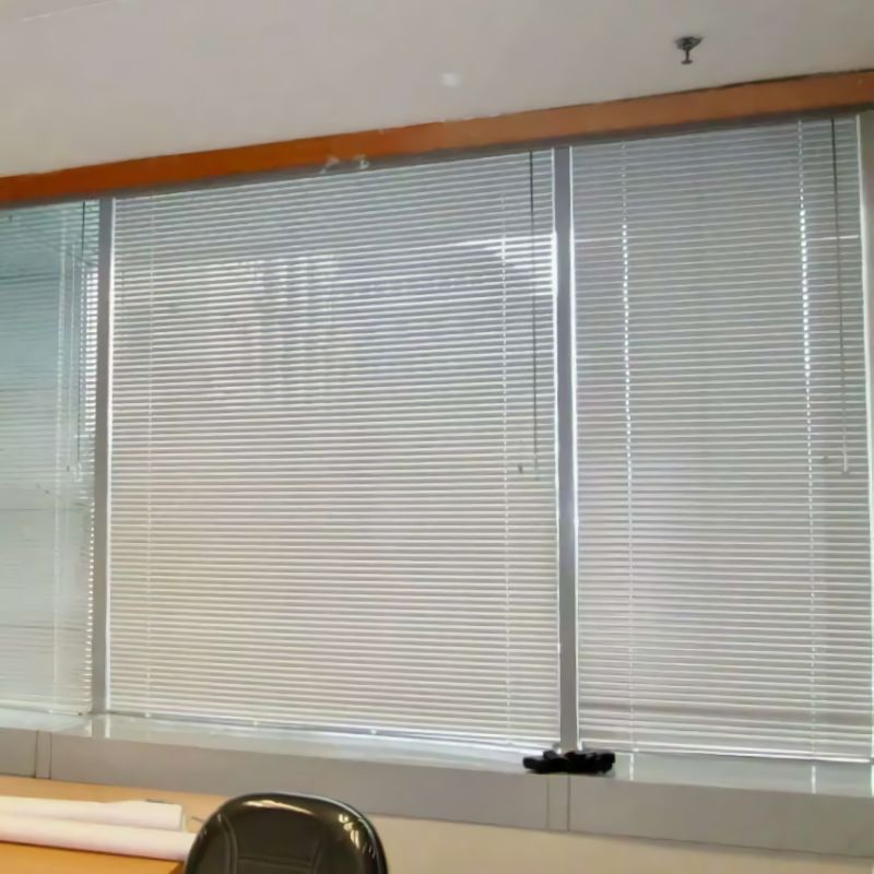 Tirai Kantor Custom Ukuran | Tirai Blinds | Venetian Blind 25mm Manual Deluxe Slat Custom Ukuran 1Se