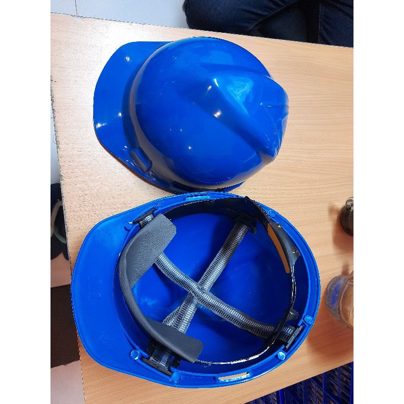 Helm Proyek TS / Helm Safety Proyek Komplit inner dan Tali Dagu