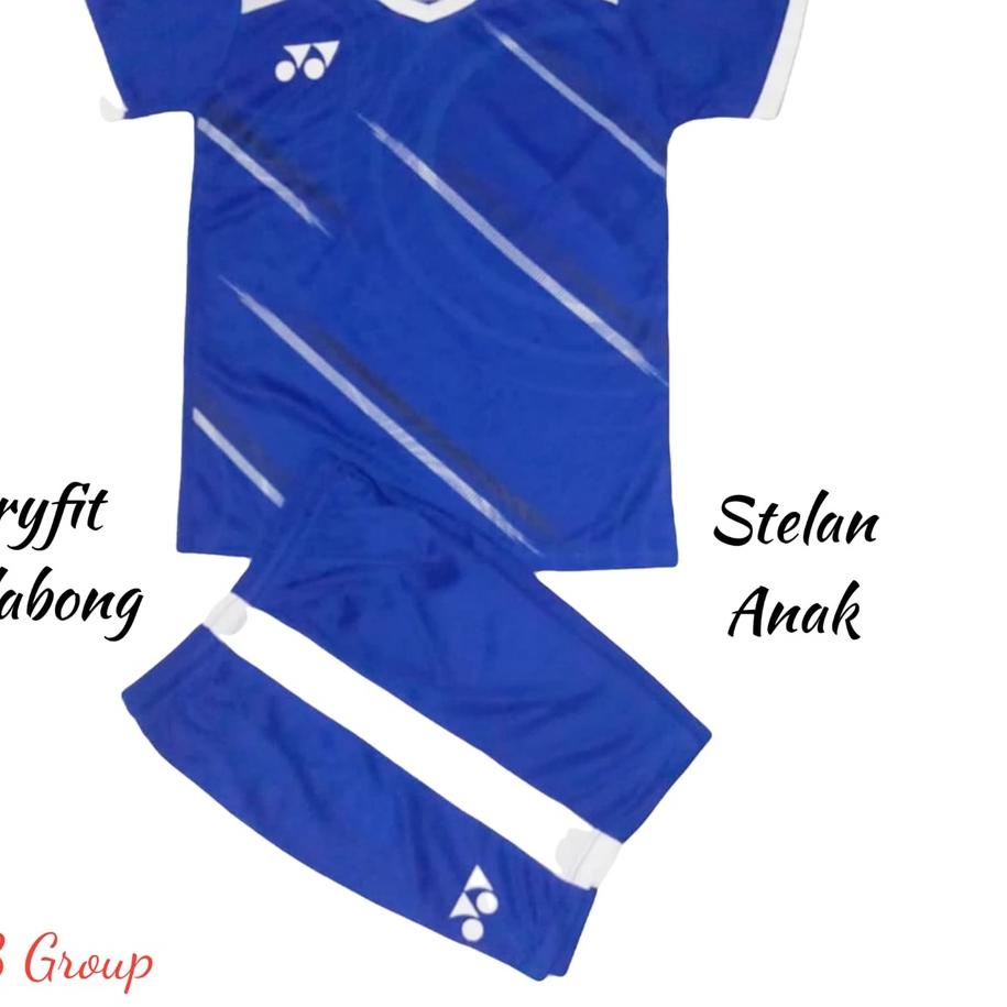 ✯ Baju stelan olahraga anak usia SD SMP baju badminton baju bulutangkis baju volly baju olahraga mot