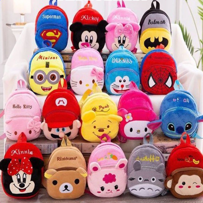 TAS RANSEL ANAK KARAKTER IMPORT MURAH MOTIF KEREN DAN LUCU BISA COD