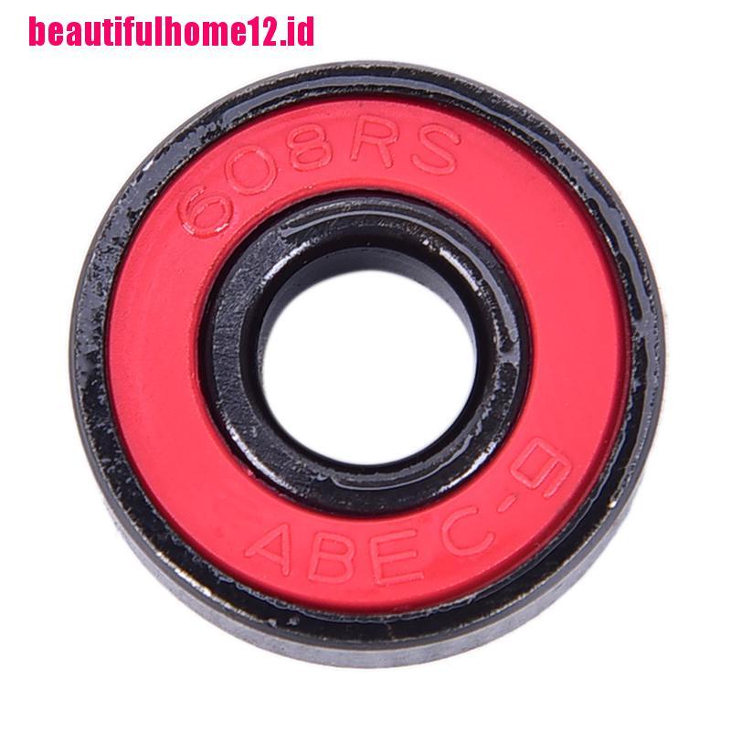 10pcs / set 608 2RS Bearing Deep Groove Steel Seal Ball Bearings 608RS 608RS - 2RS