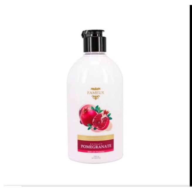 FAMEUX WHITENING BODY LOTION EXTRACT POMEGRANATE - 250GR