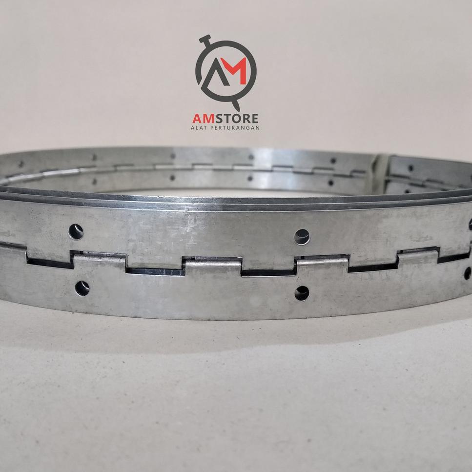 XCIM Engsel Piano Galvanis Tahan Karat - Engsel Pintu Lemari Panjang 0,5m [bq -216]