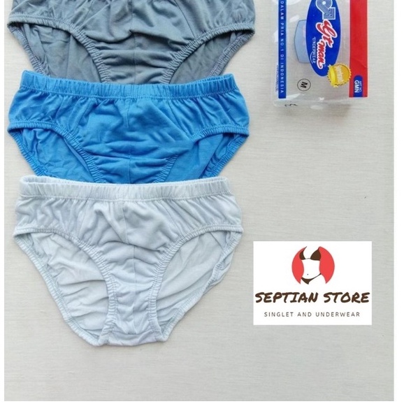 3 PCS CELANA DALAM PRIA DEWASA GT MAN - SIZE S,M,L,XL