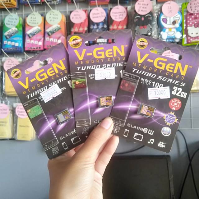 Memori v-gen class 10 8gb, 16gb, 32gb original