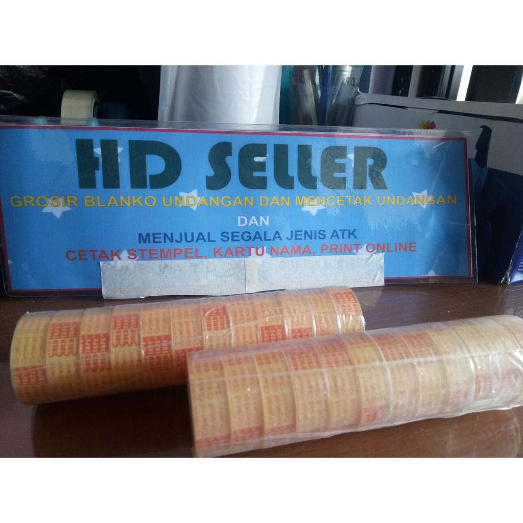 

ISOLASI KECIL BENING TIPIS GOLD TAPE