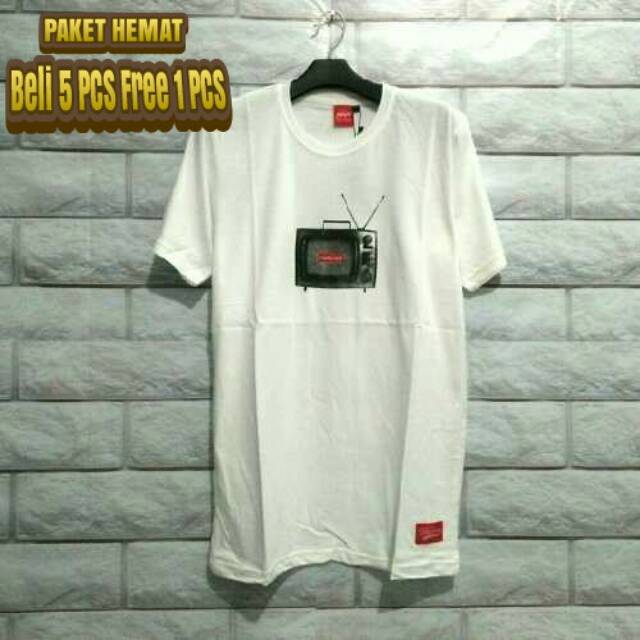 Paket Hemat Baju distro Beli 5 PCS Free 1 PCS