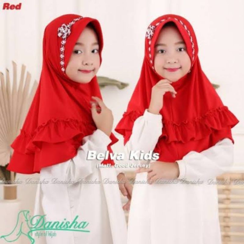 jilbab anak BELVA premium 3-6thn