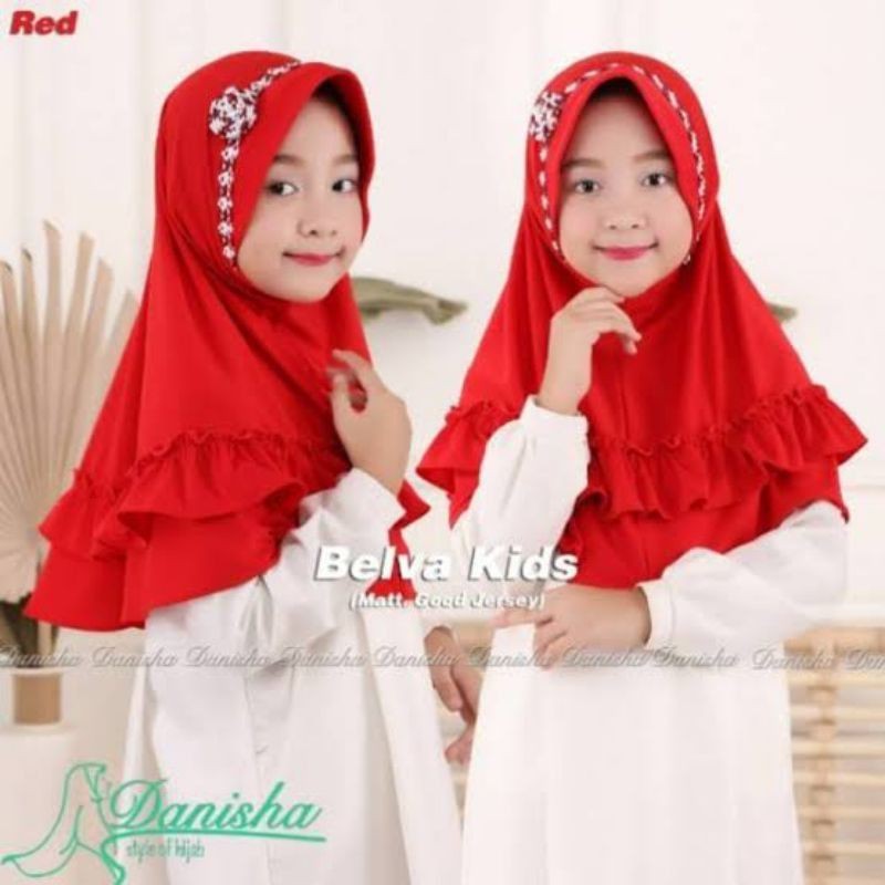 jilbab anak BELVA premium 3-6thn