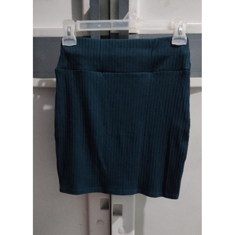 Preloved mini skirt cotton on