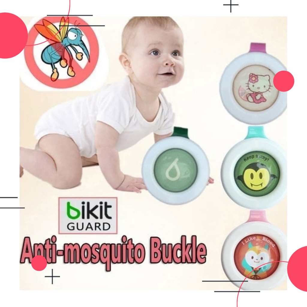 PIN ANTI NYAMUK / BIKIT GUARD / ANTI NYAMUK / ALAT PENGUSIR NYAMUK / ALAT / BAYI / PERLENGKAPAN BAYI