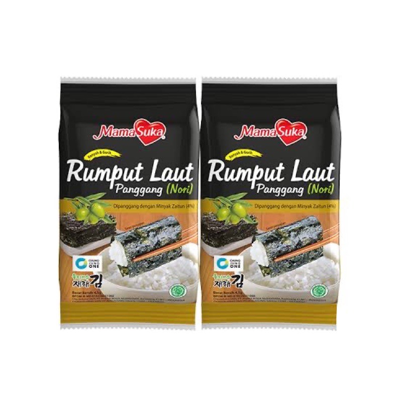 

Rumput Laut Mamasuka @4.5gr (2pcs)