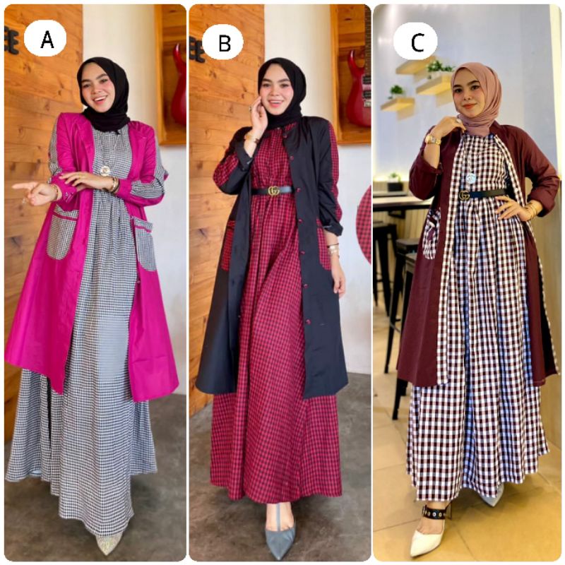 Ahza Dress Set Outer