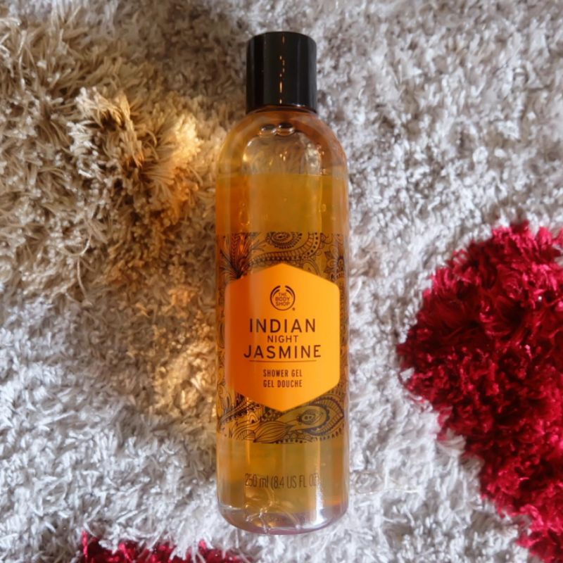 Jual The body shop tbs indian night jasmine shower gel 250 ml Original