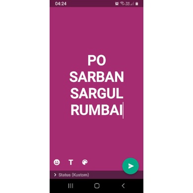 sarban sargul rumbai by order