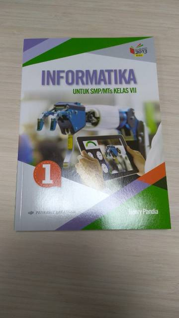 Buku Informatika Smp Kelas 7 Kurikulum 2013 Revisi Erlangga Original Asli Shopee Indonesia