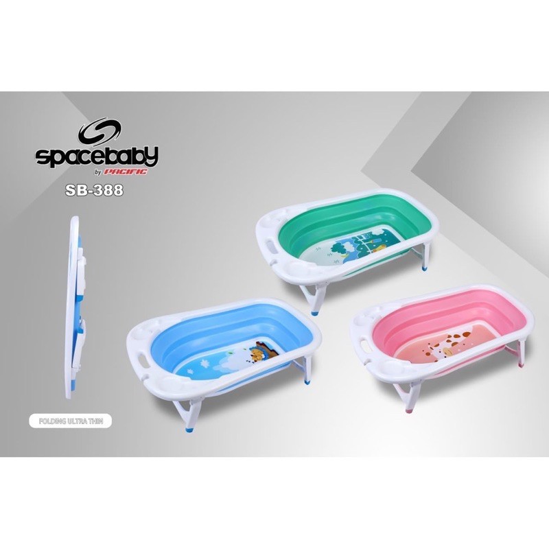 SPACE BABY  sb 388/ SB 322 folding bath tub / bak mandi lipat / bak mandi lipat