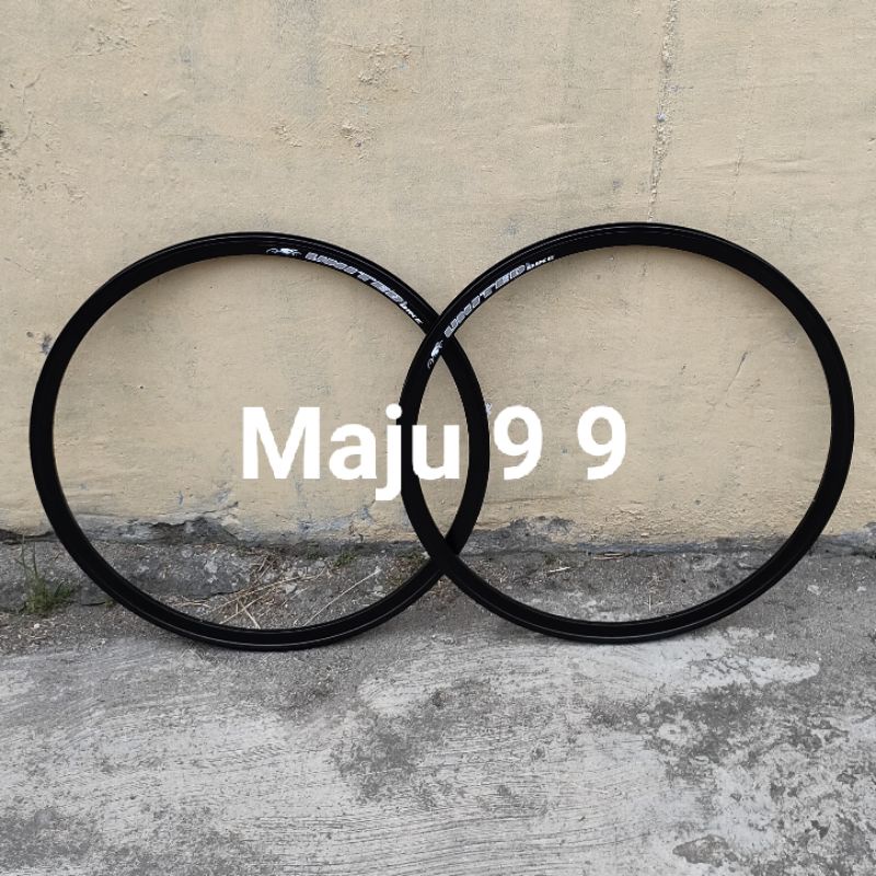Rim Sepeda 700c United 32 Hole Velg Fixie Balap Alloy Double Wall