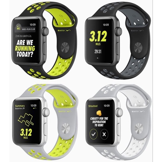 Strap iWatch Sporty 42mm Tali Jam Tangan Apple iWatch Rubber Band Premium