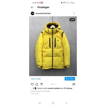 prospecs jaket bulu angsa