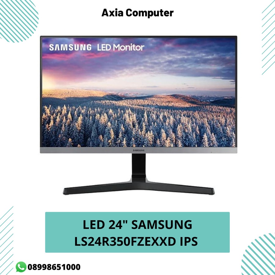 Monitor Samsung 24" 75hz S24R350FZE IPS FHD HDMI LED (LS24R350FZEXXD)
