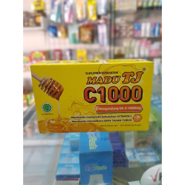 Madu Tj C1000/ Daya Tahan Tubuh/ Vitamin C