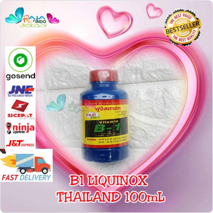 Ori Thailand B1 Fuji Star / Trex 100 Ml Liquinox Obat Anti Stres Vitamin Nutrisi B1 Penumbuh Akar Tanaman