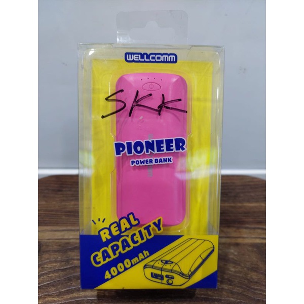 POWERBANK WELLCOMM 4000 mAh ORIGINAL