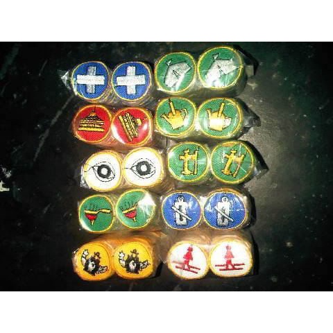 Badge TKK Wajib Penegak (bordir)