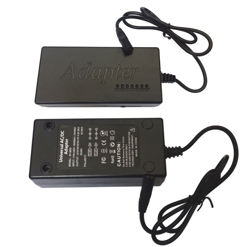 Charger Adapter Laptop Ac Adapter Universal Plug 96W Output 12V/15V/16V/18V/19V 4.5A 20V/24V 4A  Max