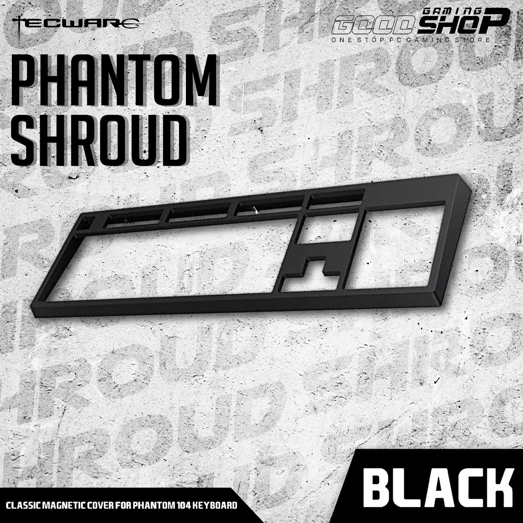 Tecware Phantom Shroud Classic Magnetic Cover For Phantom 104 Keyboard