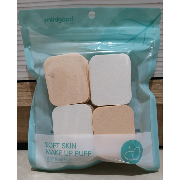 Soft Skin Make Up Puff Square Minigood