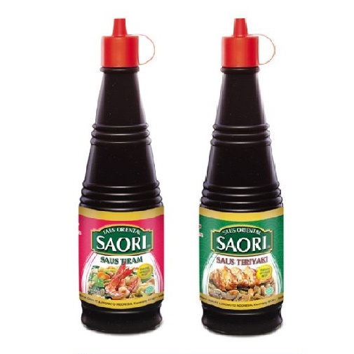 

SAORI SAUS TIRAM 270ML & SAORI SAUS TERIYAKI 275ML