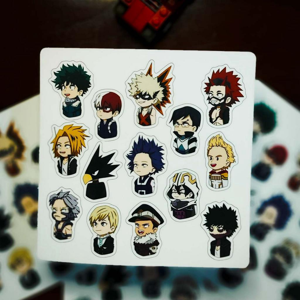 

Sticker My Hero Academia Kualitas Anti Air Anti Gores Stiker Anime - Laptop/ Jurnal/ Tumbler/Koper/Cermin/ Kulkas DLL