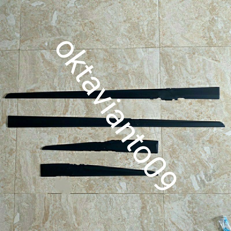 list body mobil Baleno 2017-2022 hitam chrome