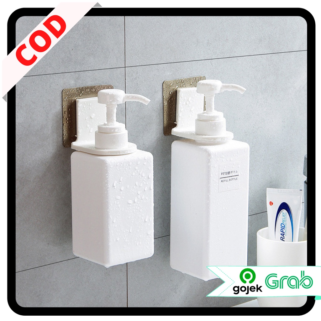 KAISSO - GANTUNGAN BOTOL SABUN SHAMPO DINDING KAMAR MANDI SERBAGUNA | HOLDER HOOK BOTOL SABUN MULTIFUNGSI