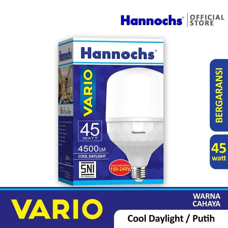 Lampu LED Hannochs VARIO LED Bulb Bohlam 45 Watt