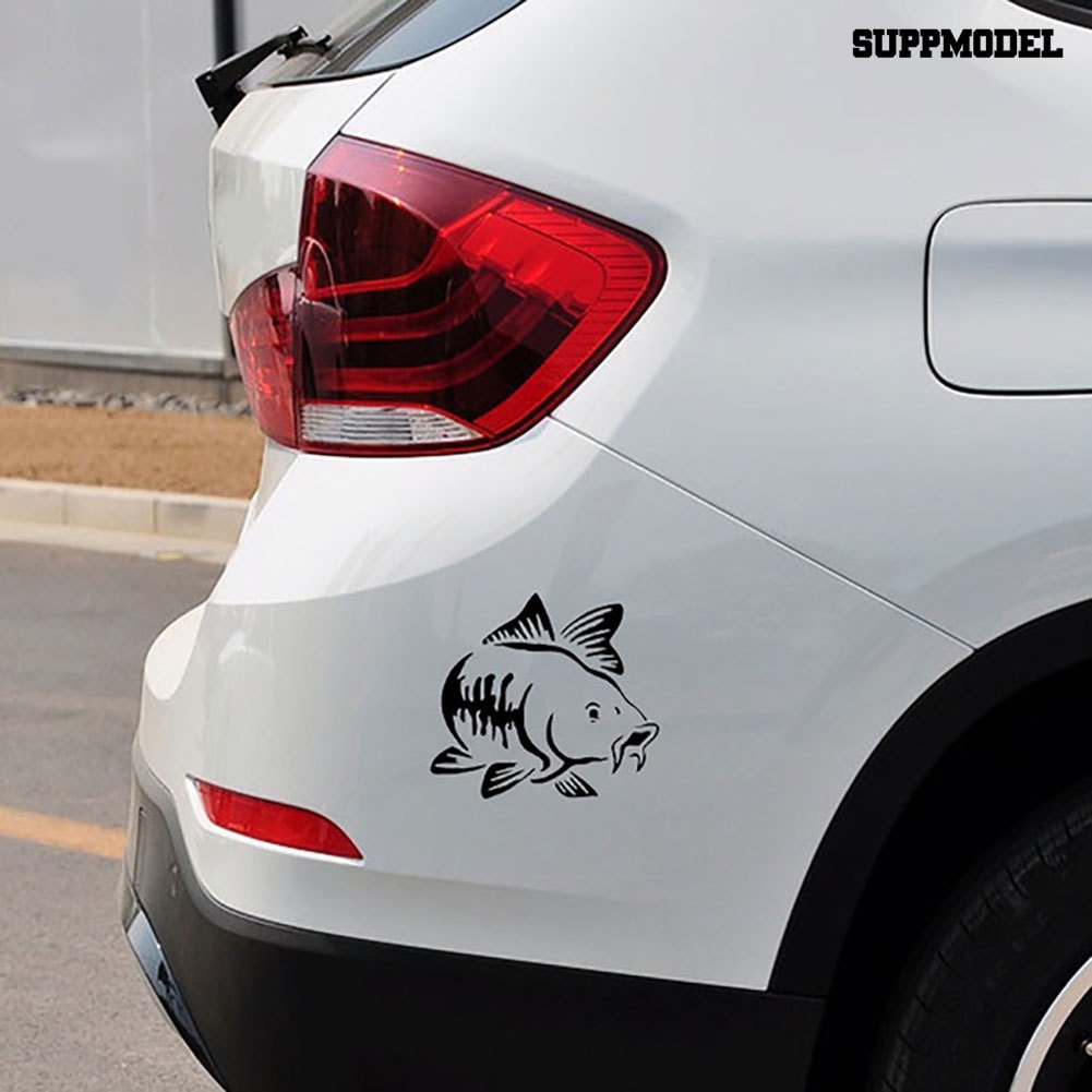 Car Stiker Reflektif Motif Ikan Mas Untuk Dekorasi Bodykaca Jendela Mobil